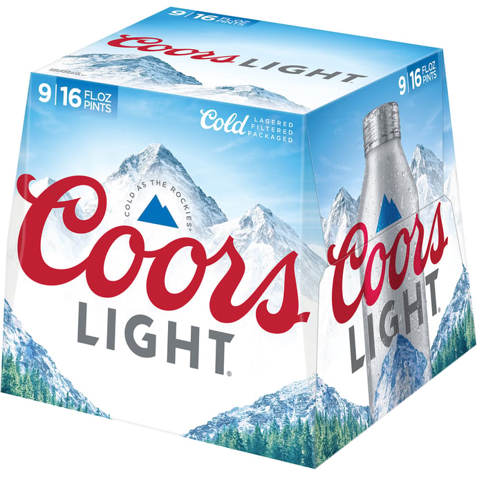 Coors Light Aluminum Bottles