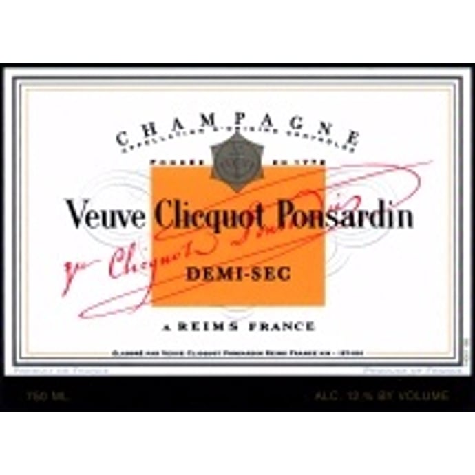 Veuve Clicquot Demi-Sec Half Bottle