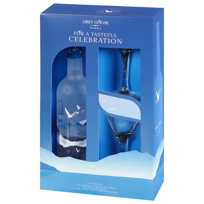 Grey Goose Vodka Glass Set