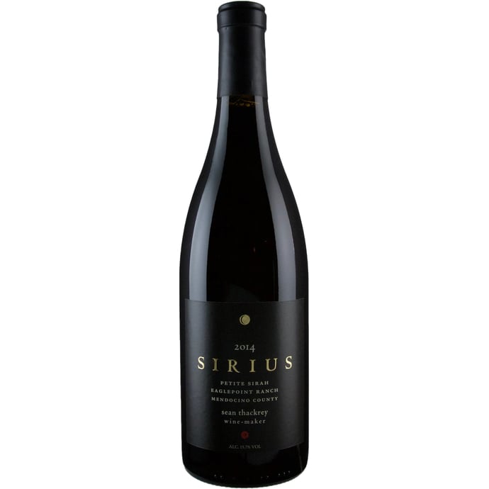Sean Thackrey Sirius Petite Sirah Eaglepoint Ranch 2014