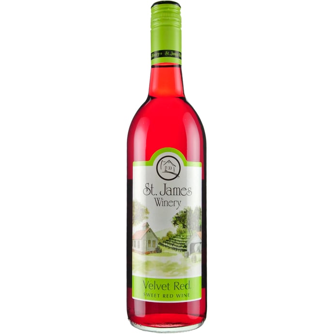St James Velvet Red