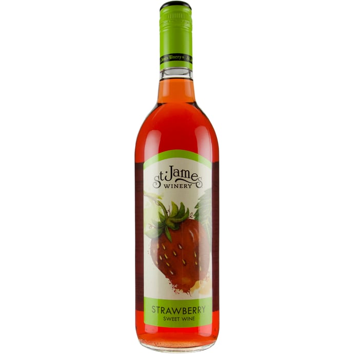 St James Strawberry Wine