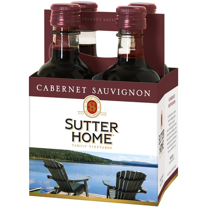 Sutter Home Cabernet Sauvignon 4 Pack