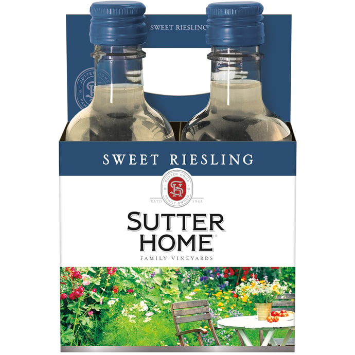 Sutter Home Riesling 4 Pack