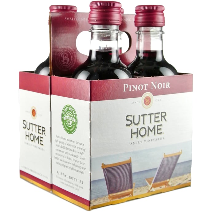 Sutter Home Pinot Noir 4 Pack