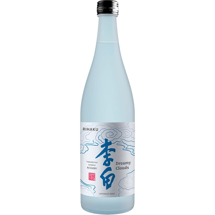 Rihaku Dreamy Clouds Tokubetsu Junmai Nigori Sake