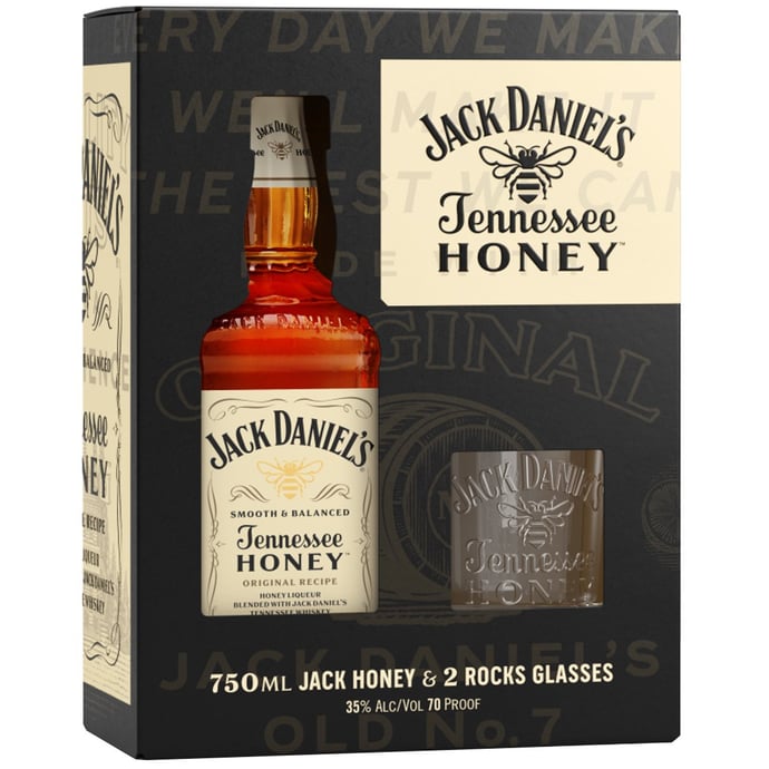 Jack Daniel's Honey Glass Set