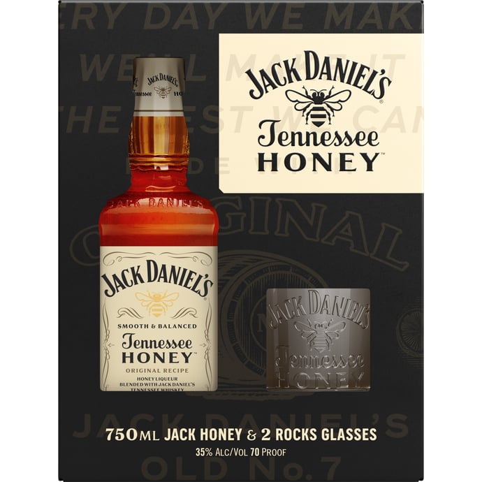 Jack Daniel's Honey Glass Set