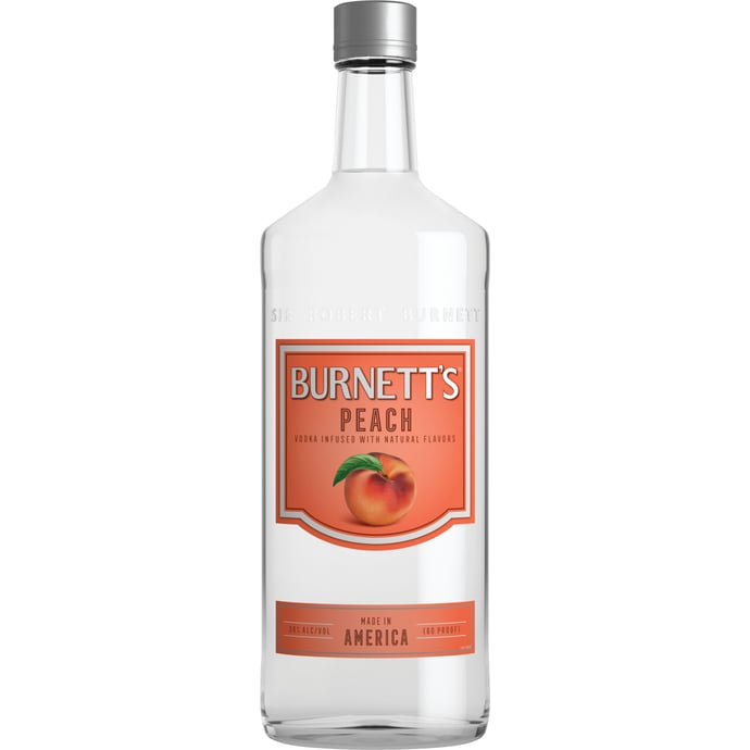 Burnetts Vodka Peach