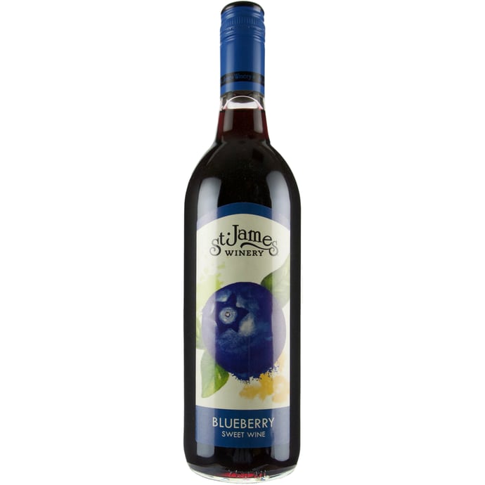 St James Blueberry Wine