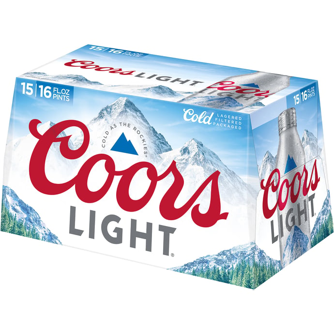 Coors Light Aluminum Bottles