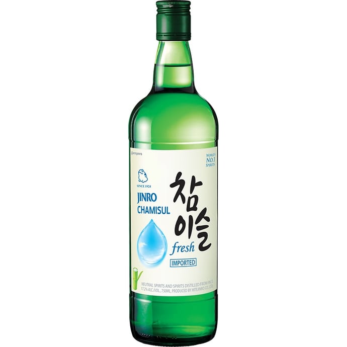 Jinro Chamisul Soju Fresh 16%