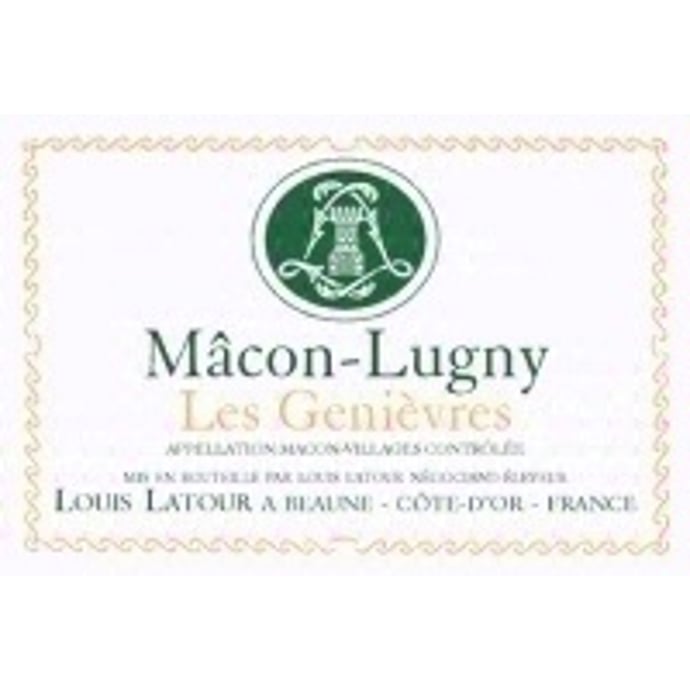 Domaine Louis Latour Macon Lugny les Genievres 2021