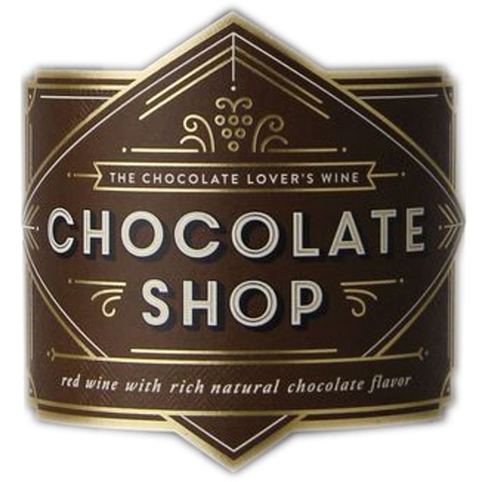 Chocolate Shop Red