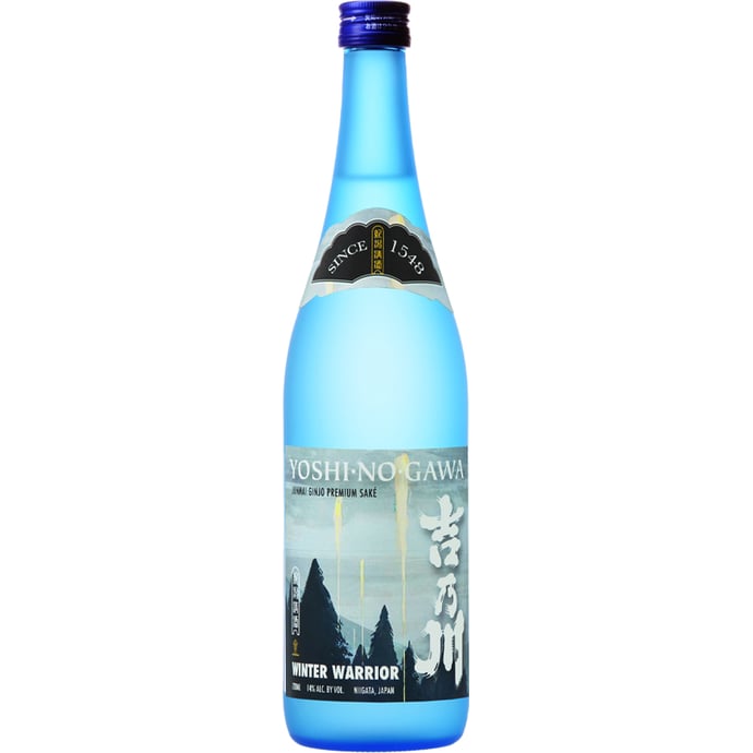 Yoshinogawa Winter Warrior Junmai Ginjo Sake