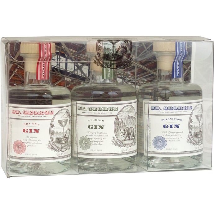 St. George Gin Gift Pack 3 x 200ml
