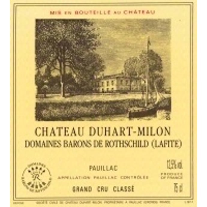 Chateau Duhart Milon Pauillac 2008