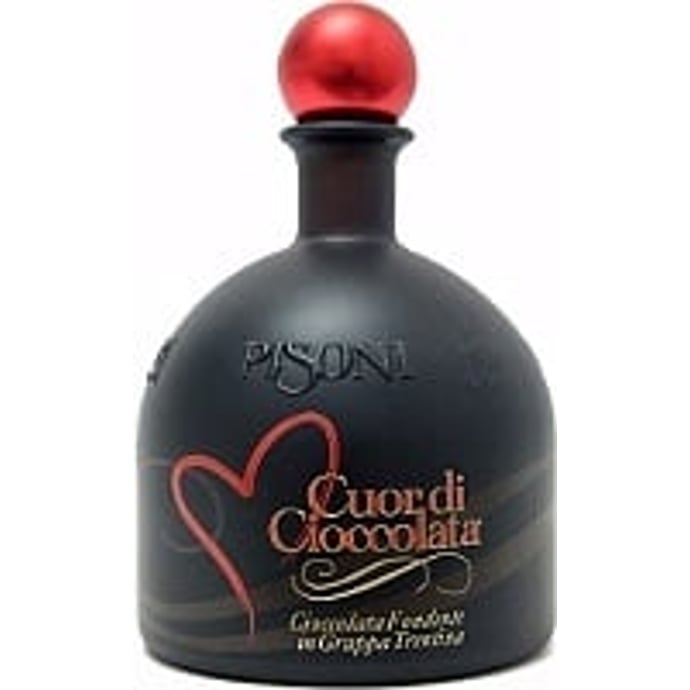 Pisoni Cuor di Cioccolata Dark Chocolate Grappa Liqueur