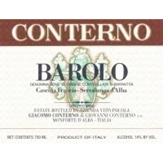 Giacomo Conterno Barolo Cascina Francia 2005