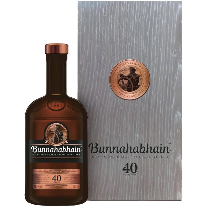 Bunnahabhain 40 year old Islay Single Malt