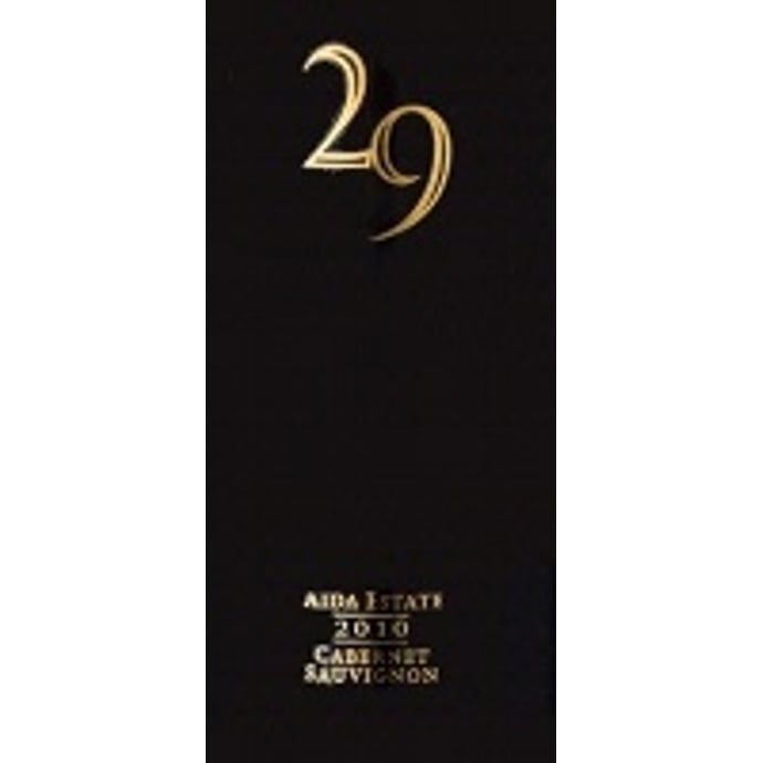 Vineyard 29 Cabernet Sauvignon Aida Vineyard 2010