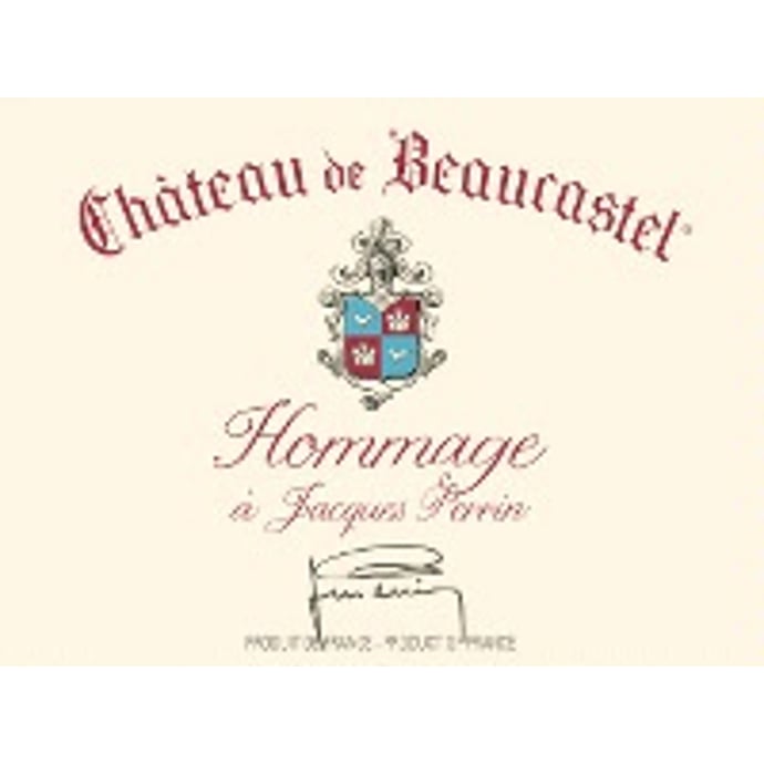 Chateau de Beaucastel Chateauneuf du Pape Hommage a Jacques Perrin 2010