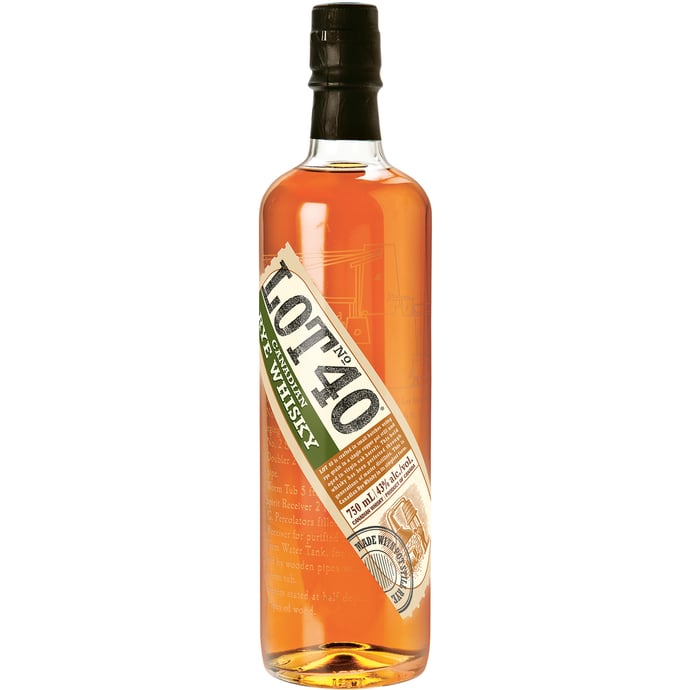 Lot No. 40 Pure Pot Still Canadian Rye Whisky
