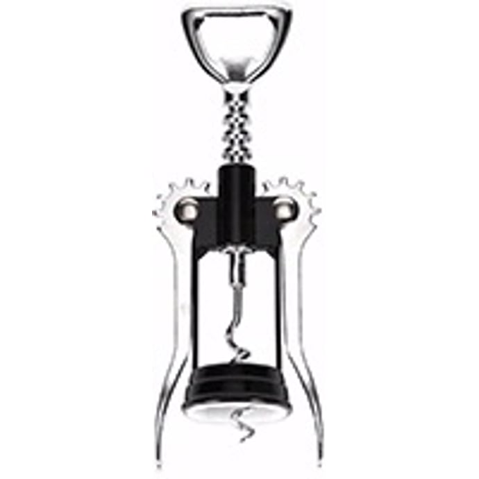 Wrap Art Black and Silver Wing Value Corkscrew