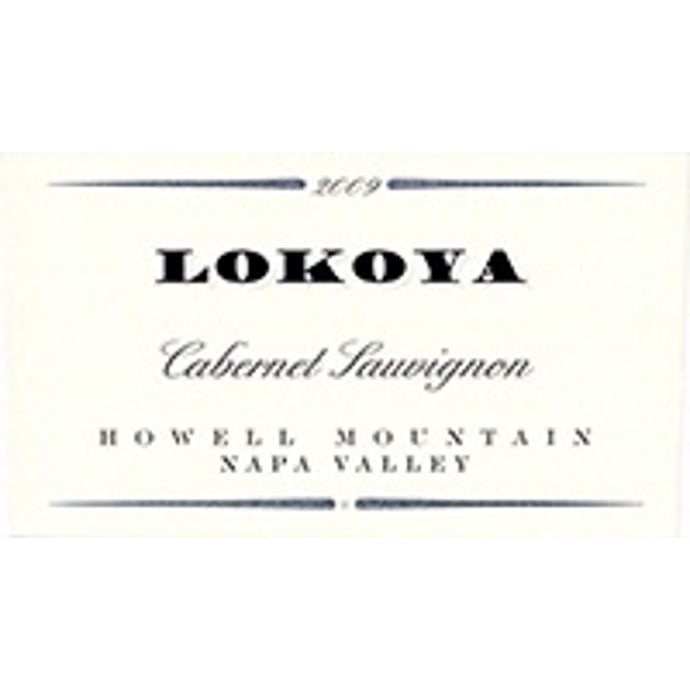 Lokoya Cabernet Sauvignon Howell Mountain 2009