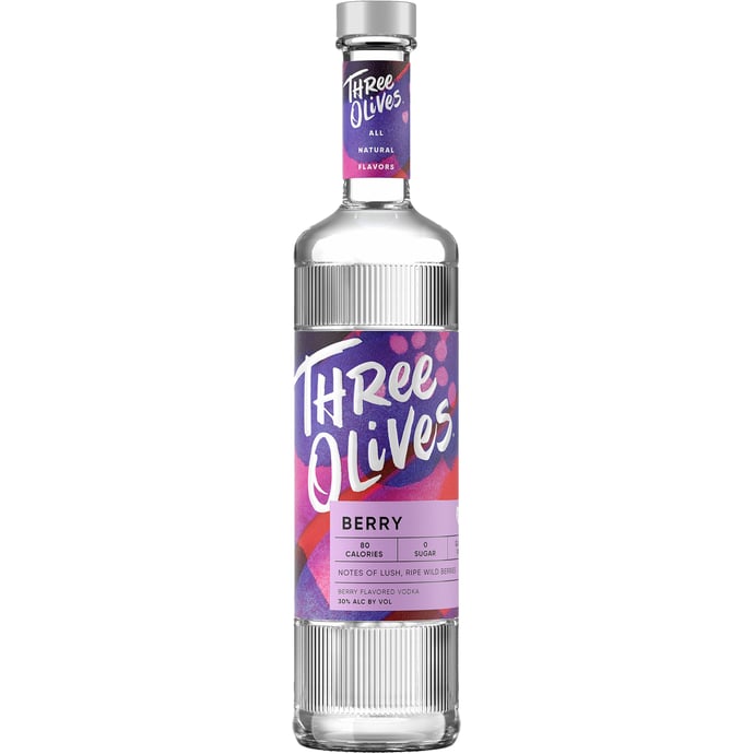 Three Olives Berry Vodka