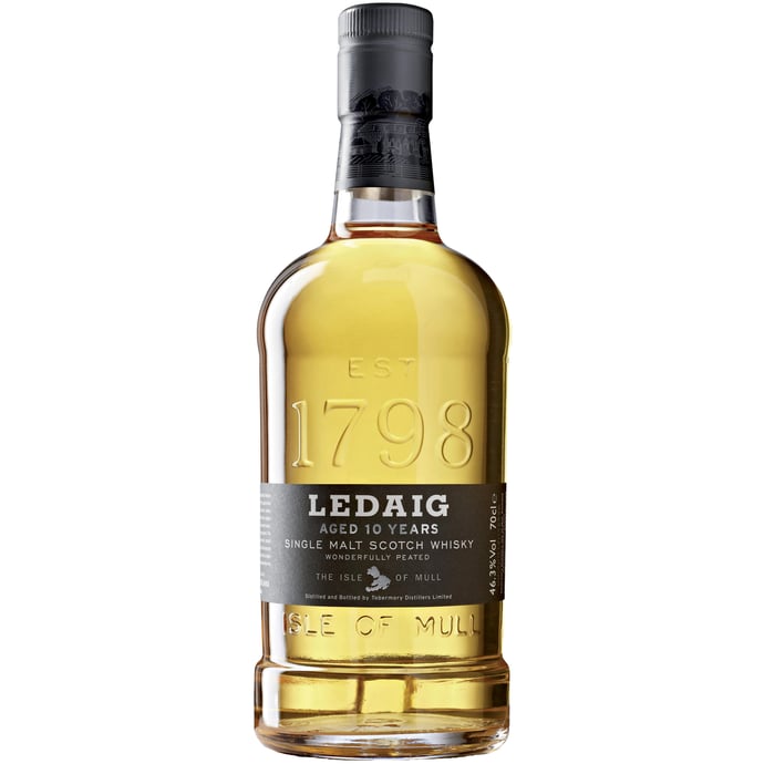 Ledaig 10 year old Peated Isle of Mull Single Malt