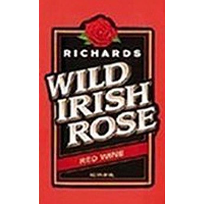Wild Irish Rose Red Half Bottle