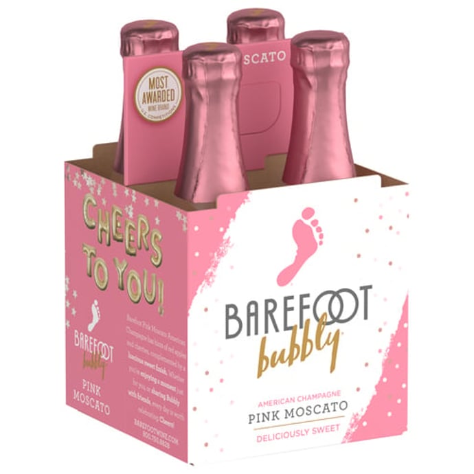 Barefoot Bubbly Pink Moscato