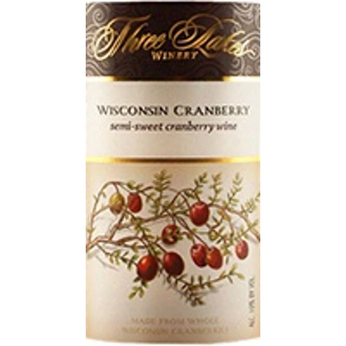 Three Lakes Winery Cranberry Wine
