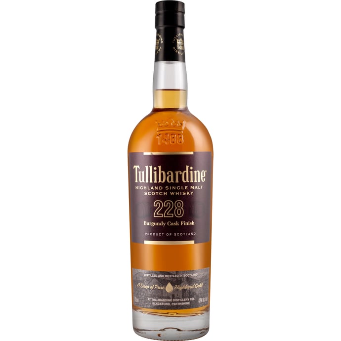 Tullibardine 228 Burgundy Cask Finish Highland Single Malt