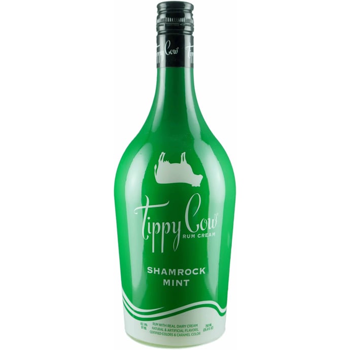 Tippy Cow Shamrock Mint Rum Cream Liqueur