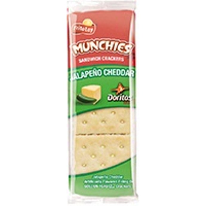 Munchies Sandwich Crackers Doritos Jalapeno Cheese Flavored
