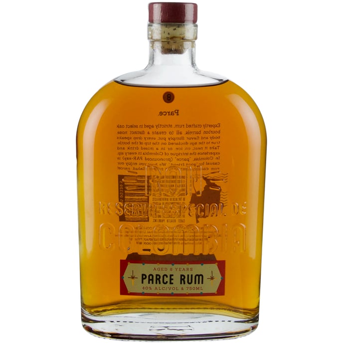 Parce 8 year old Straight Colombian Rum