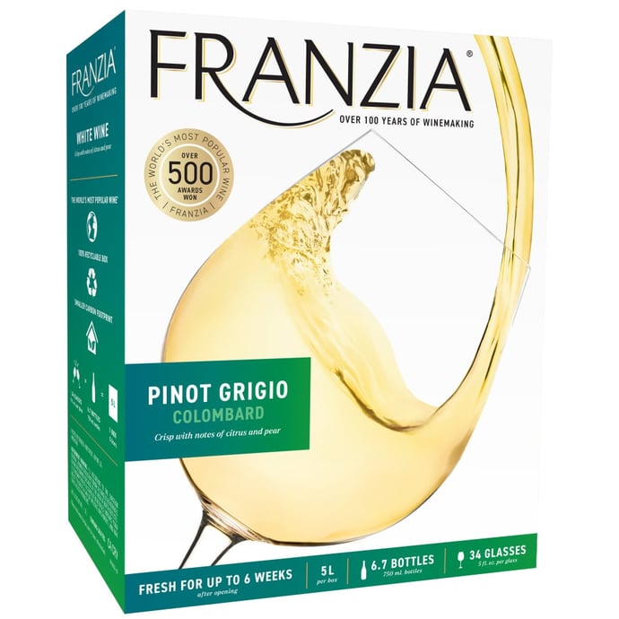 Franzia Pinot Grigio Colombard Box