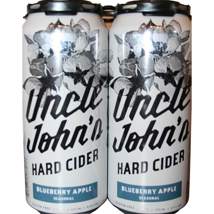 Uncle John's Apple Blueberry Hard Cider