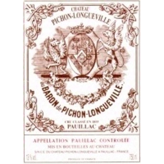 Chateau Pichon Longueville au Baron Pauillac 2009