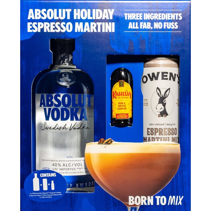 Absolut Vodka Gift Set