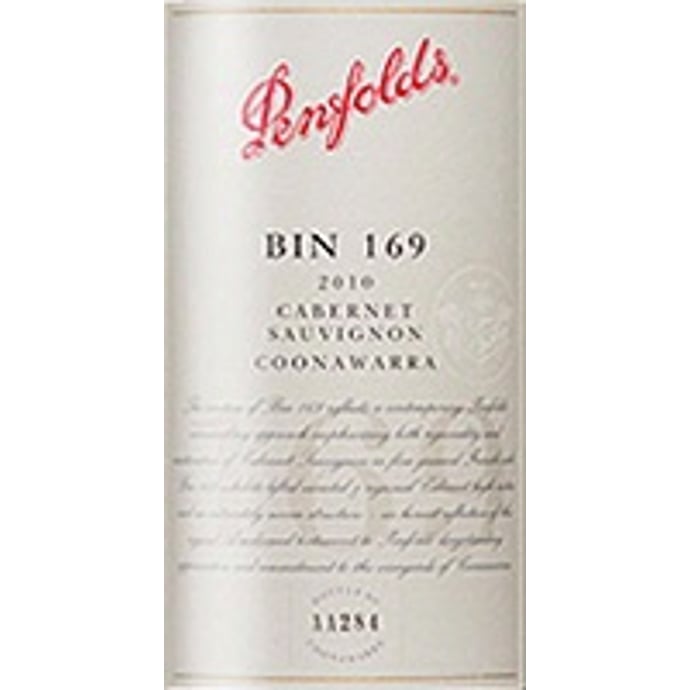 Penfolds Bin 169 Cabernet Sauvignon 2010