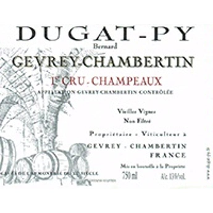 Bernard Dugat Py Gevrey Chambertin Champeaux 2012