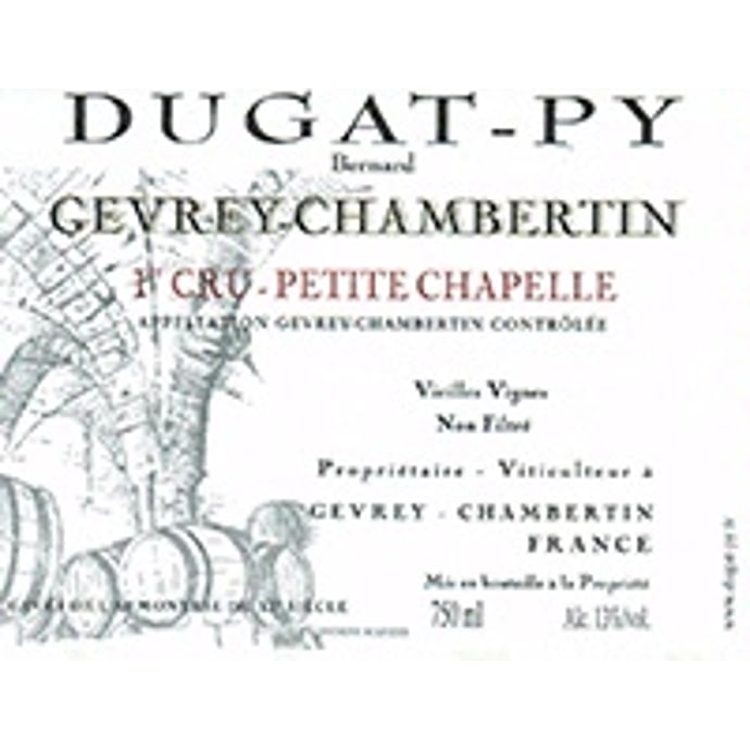 Bernard Dugat Py Gevrey Chambertin Petite Chapelle 2012