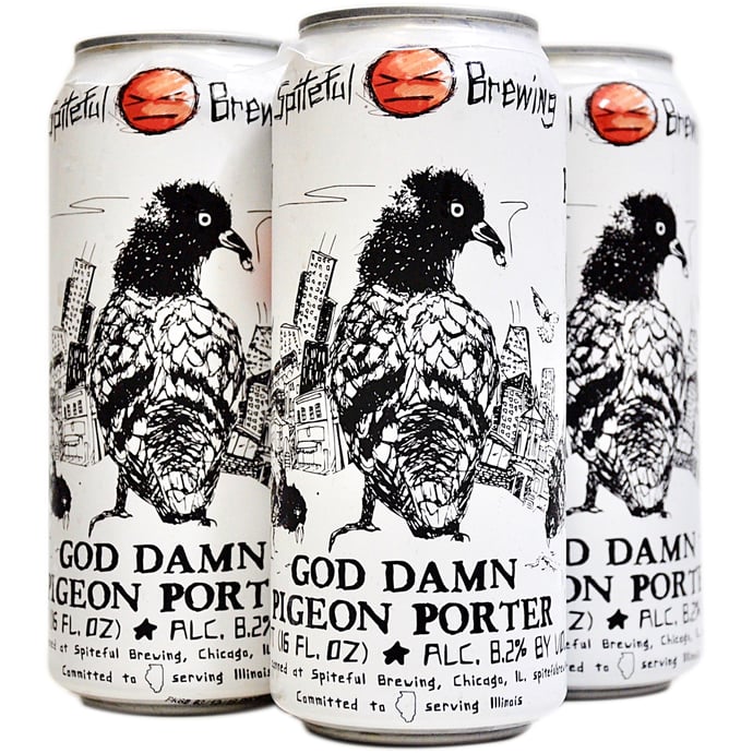 Spiteful God Damn Pigeon Porter