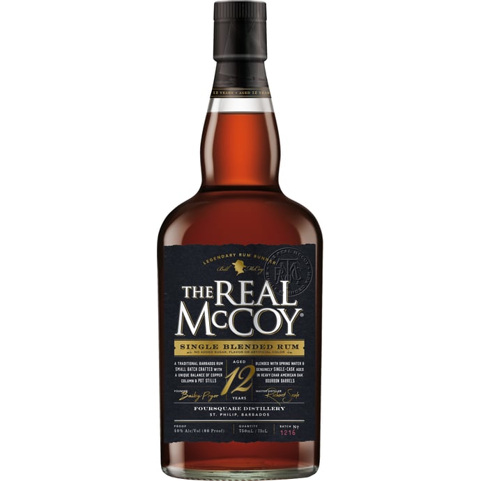 The Real McCoy 12 year old Barbados Rum