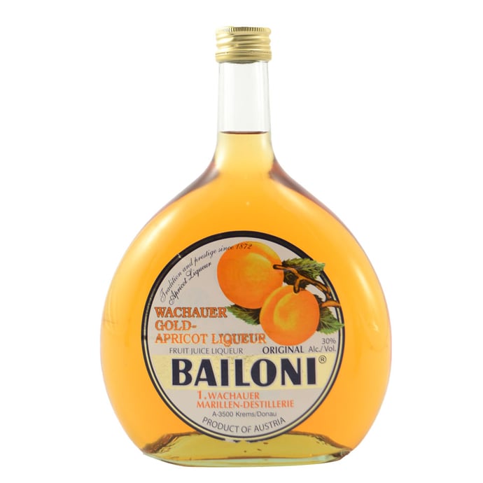 Bailoni Wachauer Gold Marillenlikor Apricot Liqueur