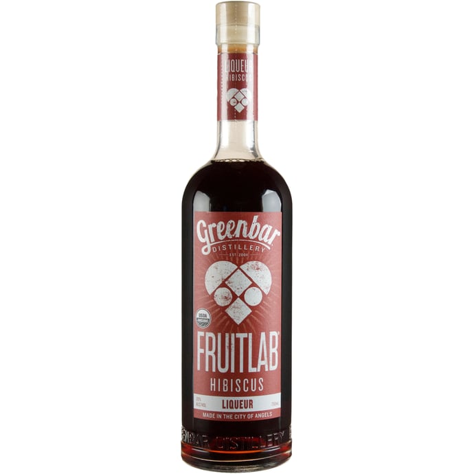 Greenbar Distillery Hibiscus Organic Liqueur