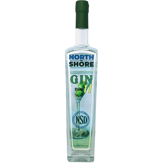 North Shore Distillery Gin No 11